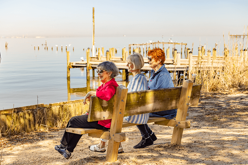 WV Women At Dock